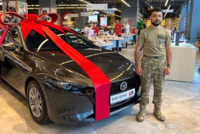 23 yaşlı müharibə iştirakçısı “Mazda 3” avtomobili qazanıb