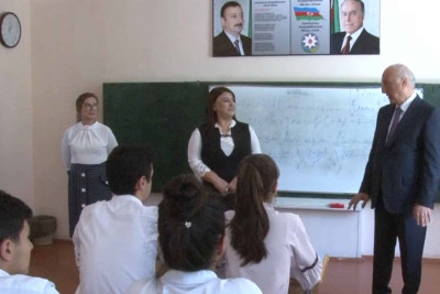 İcra başçısı məktəbdə yaradılan şərait ilə tanış olub