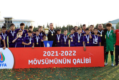 “Sumqayıt” FK U-13 liqasının qalibi olub