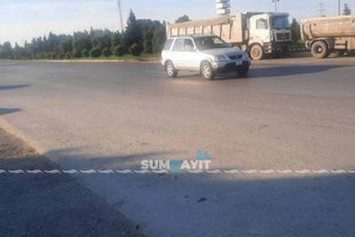 Sakinlər sürətli yolu təhlükəsiz şəkildə keçə bilmir