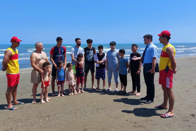 “Çimərliklərdə təhlükəsizlik qaydaları” mövzusunda tədbir keçirilib