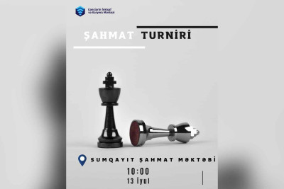 Qızlar və oğlanlar arasında şahmat turniri keçiriləcək