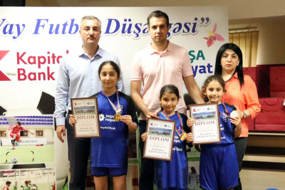"Yay Futbol Düşərgəsi"nin kiçik iştirakçıları mükafatlandırılıb