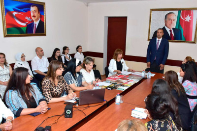 Mədəniyyət idarələrinin əməkdaşları Sumqayıta səfər ediblər