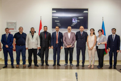 İraq Respublikasının nümayəndələri şəhərimizə səfər ediblər