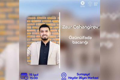 Sumqayıt sakinləri üçün "Özünüifadə bacarığı" mövzusunda təlim keçiriləcək