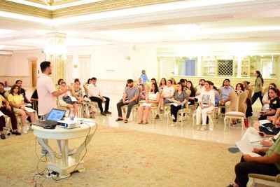 Gənclər üçün "Özünüifadə bacarığı" mövzusunda seminar baş tutub