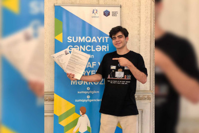 Sumqayıtlı gənc “FLEX- Gələcəyin liderlərinin mübadiləsi” proqramının qalibi olub