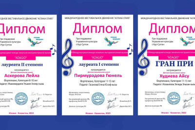 Gənc fortepianoçular beynəlxalq festivalda uğurla iştirak ediblər
