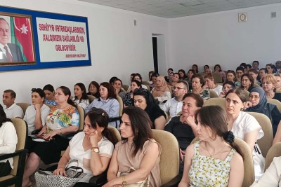 Sumqayıtda “Xroniki koronar sindrom” mövzusunda seminar baş tutub
