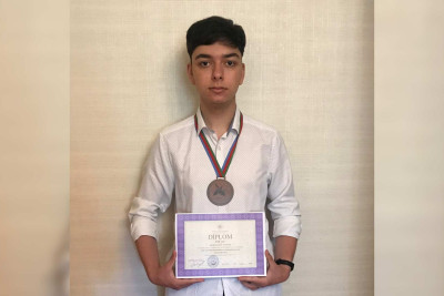 Şagirdimiz  fənn olimpiadasında medal qazanıb