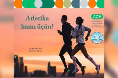 Bulvar ərazisində “Atletika hamı üçün” adlı tədbir təşkil ediləcək