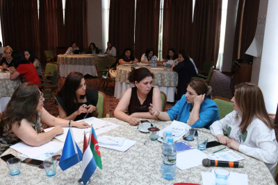 Qadın Resurs Mərkəzlərinin koordinatorları bir araya gəliblər
