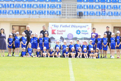 "Yay Futbol Düşərgəsi"nə 48 məktəb və liseyin şagirdi qatılıb