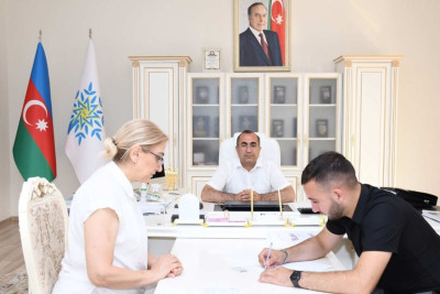 Vətən müharibəsi qəhrəmanı olan gənc YAP-a üzv olmaq üçün müraciət edib