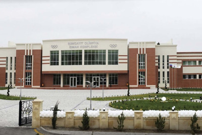 Sumqayıt Olimpiya İdman Kompleksində təmir işlərinə start verilib