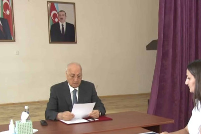 Sumqayıt ŞİH-nin başçısı vətındaşları qəbul edib