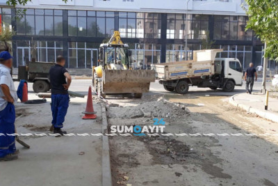 İstismar müddəti bitmiş boru yenisi ilə əvəz edilib