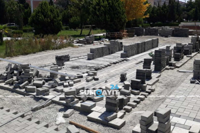 Parkda təmirlə əlaqədar hərəkət məhdudlaşdırılıb
