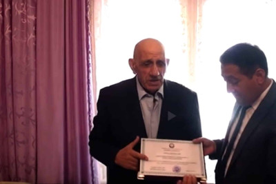 Əməkdar mühəndis Zülfi Sadıxov 80 illik yubileyini qeyd edir