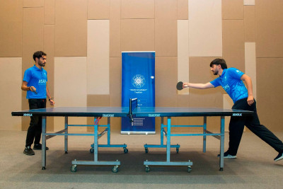 ASAN könüllüləri stolüstü tennis yarışında iştirak ediblər