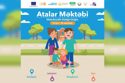 Gənc atalar və ata olmağa hazırlaşan şəxslər üçün növbəti təlim keçiriləcək