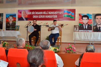 Sumqayıt: eyni gündə şəhid olmuş 4 nəfər polis əməkdaşının xatirəsi yad edilib