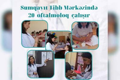 Sumqayıtda oftalmoloqlar hansı xəstəxanalarda çalışırlar?