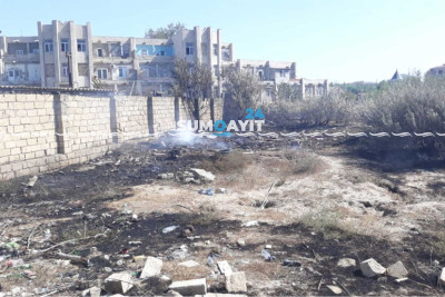 Novxanı: keçmiş sanatoriya ərazisində yanğın olub