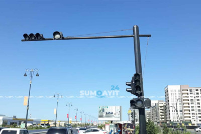 Sülh küçəsində işıqforlar işləmir