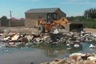 Yeni yaşayış massivində iməcilik işləri aparılıb