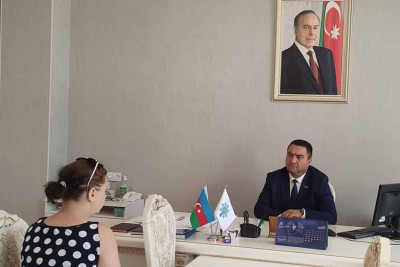 Sumqayıt: deputat Müşfiq Məmmədli sakinlərlə görüşüb