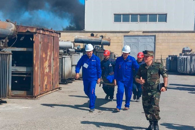 FHN Şimal Regional Enerji Təchizatı və Satışı İdarəsində təlim keçirib