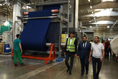 Özbəkistanlı iş adamları Sumqayıtda yerləşən müəssisələrin fəaliyyəti ilə tanış olublar