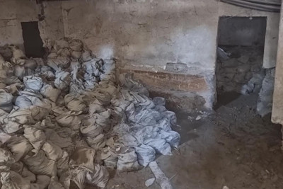 Yaşayış binasının zirzəmisində qanunsuz olaraq qazıntı və söküntü işləri aparılıb