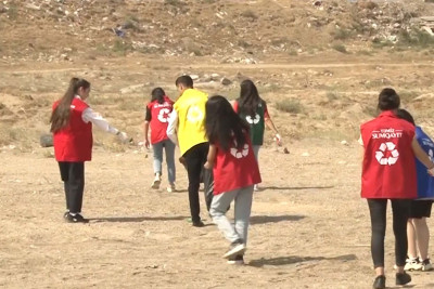 Corat: dəniz sahilində növbəti təmizlik işləri aparılıb