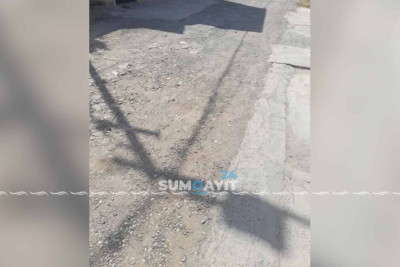 16-cı mikrorayonun sakinləri yolsuzluqdan çətinlik çəkirlər