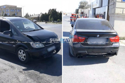 İşıqforların işləmədiyi küçədə qəza baş verib