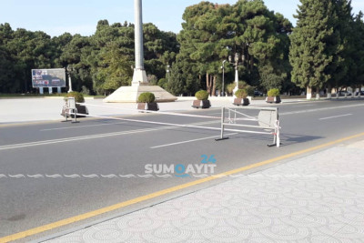 Mərkəzi prospekt günortadan sonra bağlı olacaq