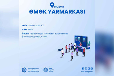 İşsiz və işaxtaranların nəzərinə: əmək yarmarkası təşkil olunacaq