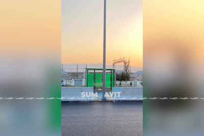 H.Z. Tağıyev qəsəbəsində yeni avtobus dayanacaqları quraşdırılıb