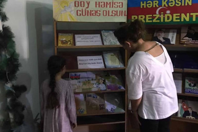 Kitabxananın Uşaq şöbəsində sərgi təşkil olunub