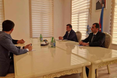 Deputat Emin Hacıyev vətəndaşlarla görüşüb