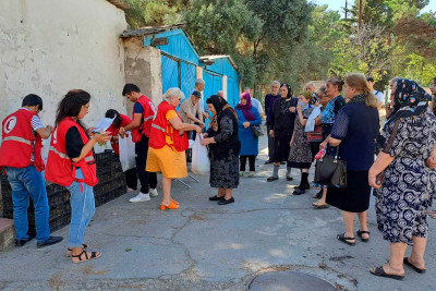 Sumqayıtda 160 ailə üçün xeyriyyə aksiyası keçirilib