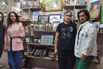 Sumqayıtda şəhid Ramiz Cəfərovun ailəsi ilə görüş keçirilib
