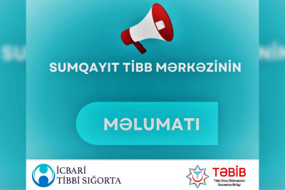 Sumqayıt Tibb Mərkəzi qazi və şəhid ailələri ilə bağlı statistika açıqlayıb