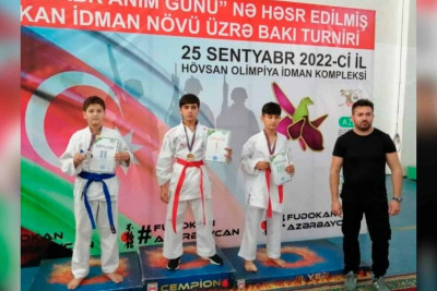Şagirdimiz fudokan idman növü üzrə turnirdə 2-ci yerə sahib olub