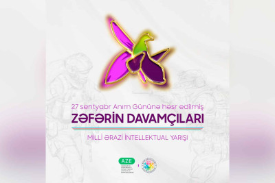27 sentyabr - Anım Gününə həsr olunmuş intellektual yarış təşkil olunacaq