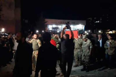 Şəhid Elnur Səmədov son mənzilə yola salınıb