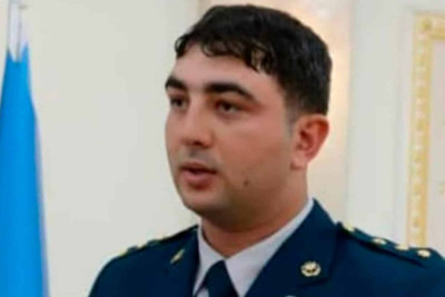 Şəhid kapitan Fərid Mehbalı ilə H.Z.Tağıyev qəsəbəsində vida mərasimi baş tutub